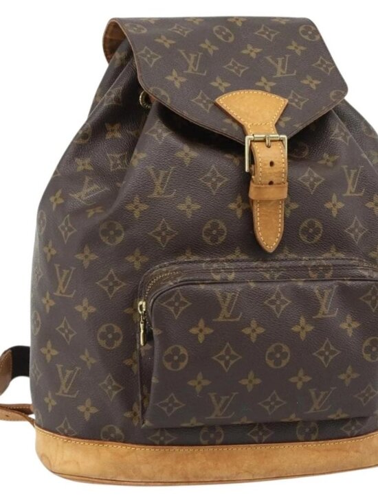LOUIS VUITTON Monogram Montsouris GM Backpack M51135 LV Auth 185042 main image 7